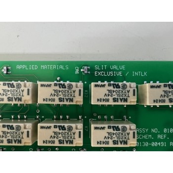 AMAT 0100-00491 Slit Valve Exclusive / INTLK PCB